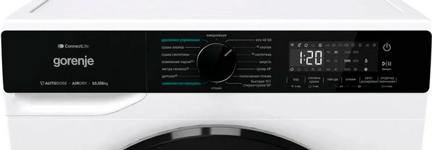 Стирально-сушильная машина Gorenje WD2PA1X64ADAAW/C (фото 5) Стирально-сушильная машина Gorenje WD2PA1X64ADAAW/C (preview 5)