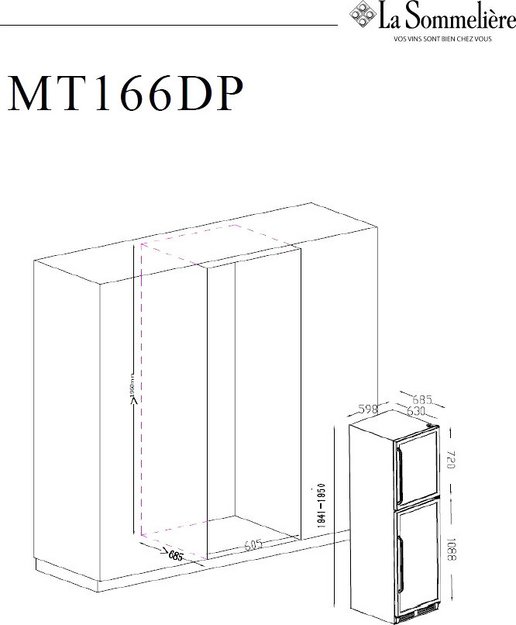 Винный шкаф La Sommeliere MT166DP (preview 8)