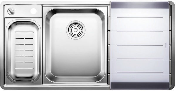 Мойка Blanco Axis 6 II S-IF Steamer Edition крыло справа нержавеющая сталь (preview 3)