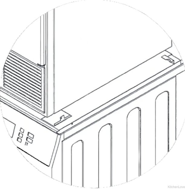 Монтажный комплект для установки в колонну Kuppersbusch 51031 (preview 1)
