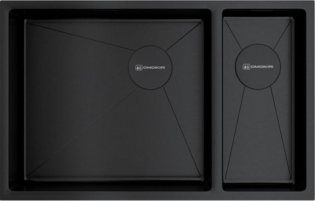 Мойка Omoikiri TAKI 69-2-U/IF SIDE GB-L (preview 1)