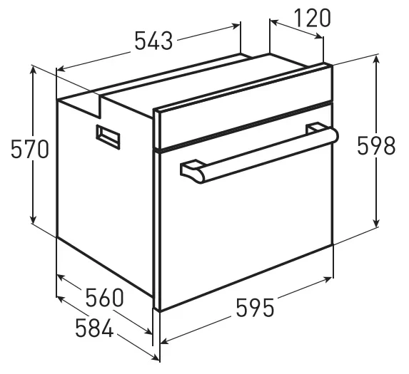 Духовой шкаф Zigmund Shtain EN 107.611 A (preview 2)