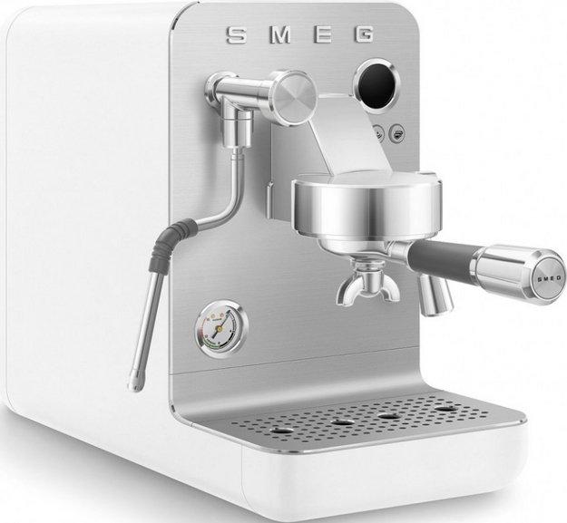 Кофемашина-эспрессо Smeg EMC02WHMEU (фото 2) Кофемашина-эспрессо Smeg EMC02WHMEU (preview 2)