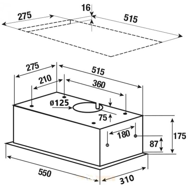 Встраиваемая вытяжка Kuppersbusch DEL 5100.0 S-01 (preview 2)