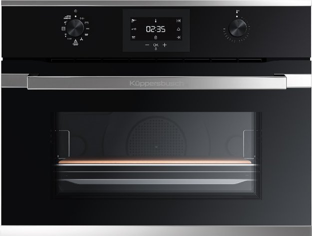 Kuppersbusch (духовой шкаф CBP 6332.0 S3 Silver Chrome + микроволновая печь ML 6330.0 S3 Silver Chrome) (preview 2)