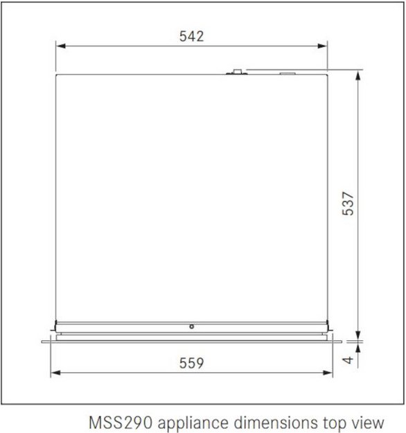 Встраиваемый подогреватель BORA MSS290 (preview 3)