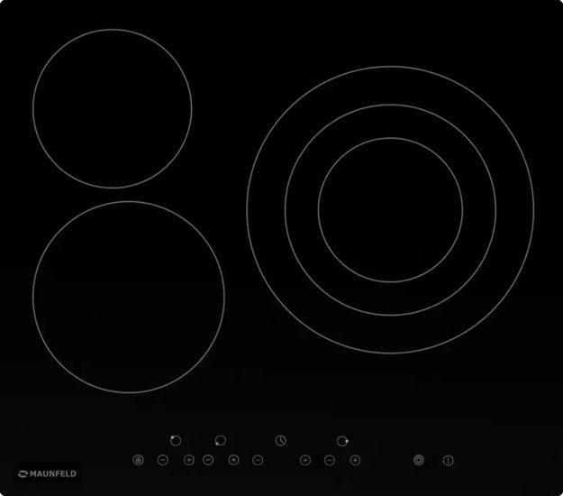 Электрическая варочная панель MAUNFELD EVCE.593.T-BK (preview 1)