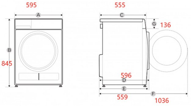 Сушильная машина Schaub Lorenz SLR HW820 (фото 13) Сушильная машина Schaub Lorenz SLR HW820 (preview 13)