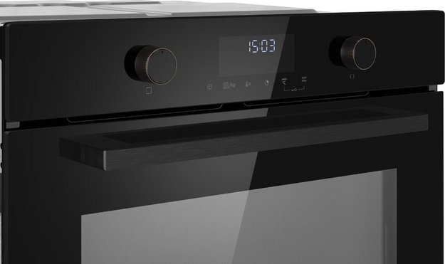 Компактный духовой шкаф с СВЧ Weissgauff OE 4551 DB Black Edition (preview 4)