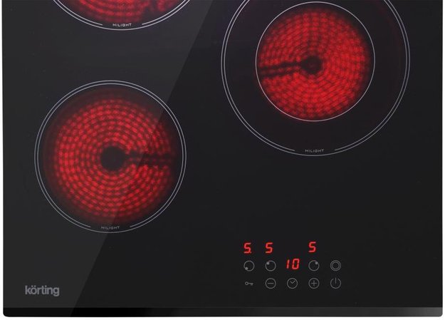 Электрическая варочная панель Korting HK 42034 B (preview 4)