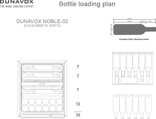 Винный шкаф Dunavox DVN-32.85DOP.TO (preview 8)
