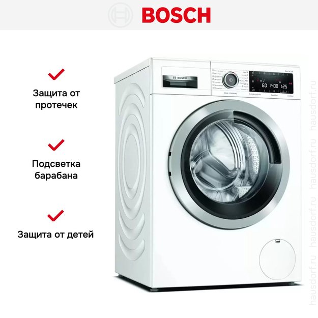 Стиральная машина с фронтальной загрузкой BOSCH WAV28IH1OE (preview 7)