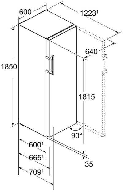 Морозильная камера Liebherr GN 4335 Comfort NoFrost (preview 9)