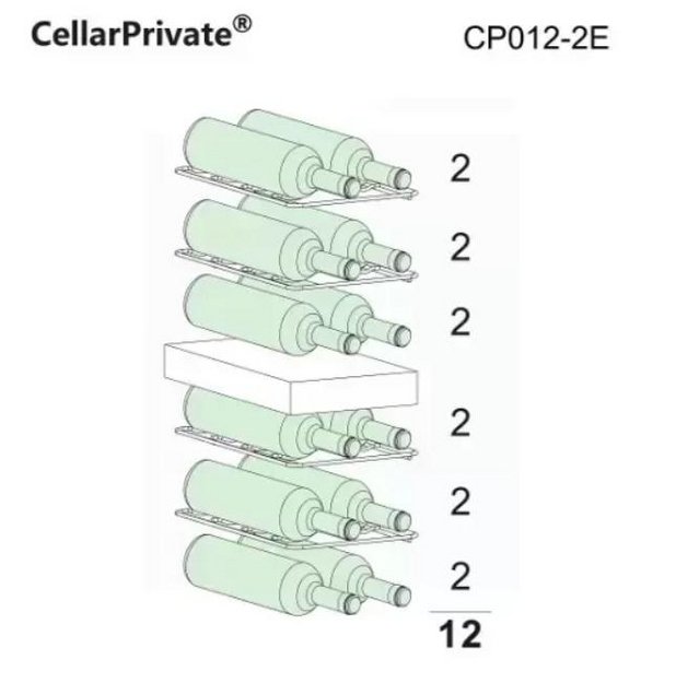 Винный шкаф CellarPrivate CP012-2E (фото 10) Винный шкаф CellarPrivate CP012-2E (preview 10)