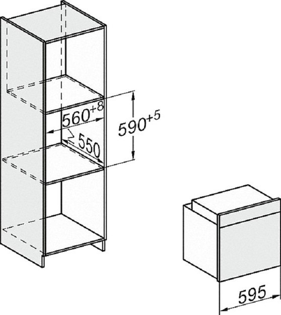 Духовой шкаф Miele H 7464 BPX OBSW с витрины, новый (без коробки) (preview 3)