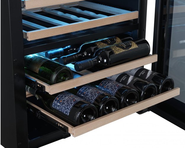 Встраиваемый винный шкаф Dunavox DAB-26.69DB.TO (фото 5) Встраиваемый винный шкаф Dunavox DAB-26.69DB.TO (preview 5)