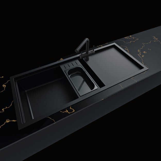 Мойка Omoikiri SINTESI 116 GR (фото 3) Мойка Omoikiri SINTESI 116 GR (preview 3)