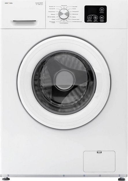 Стиральная машина KRONA ITTER WHITE 1000 6K WM (фото 1) Стиральная машина KRONA ITTER WHITE 1000 6K WM (preview 1)