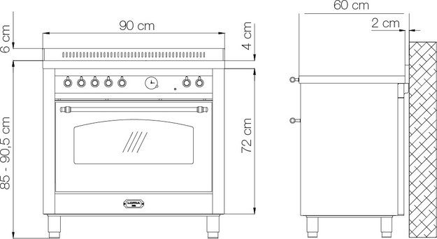 Варочный центр Lofra RNMG96MFT/5I BRASS (preview 12)