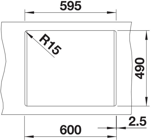 Мойка BLANCO NAYA 6 Silgranit серый беж (фото 6) Мойка BLANCO NAYA 6 Silgranit серый беж (preview 6)