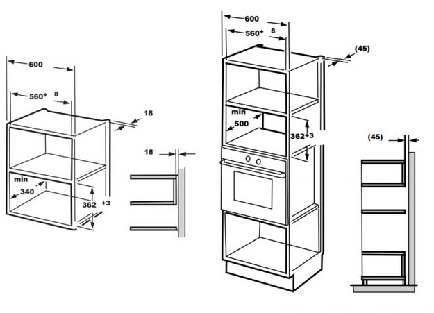 Встраиваемая микроволновая печь Schaub Lorenz SLM EE22D (preview 11)