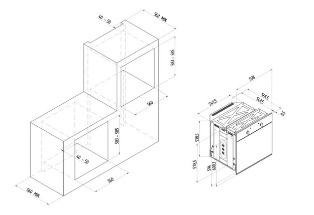 Духовой шкаф Zigmund Shtain EN 59.512 W (preview 6)