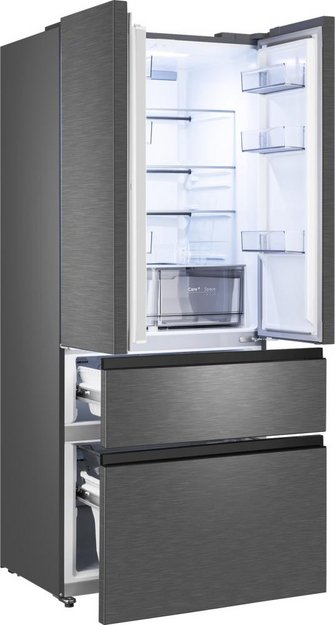 Отдельностоящий холодильник Weissgauff WFD 450 Built-in Inverter NoFrost Dark Inox (preview 7)