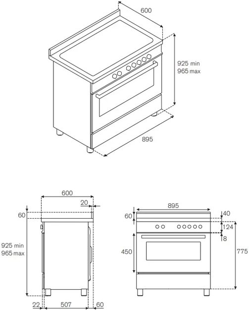 Варочный центр Bertazzoni PRO90 6 MFE S GiT (preview 5)