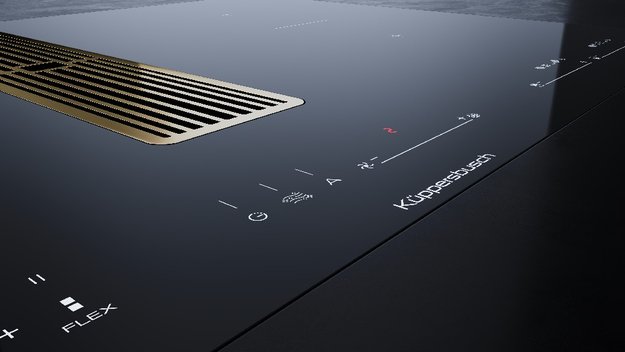 Варочная панель с вытяжкой Kuppersbusch KMI 8590.0 SR Gold (preview 6)