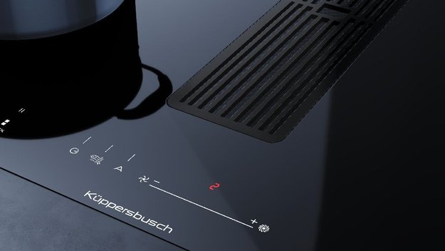 Варочная панель с вытяжкой Kuppersbusch KMI 8590.0 SR Black Velvet (preview 7)
