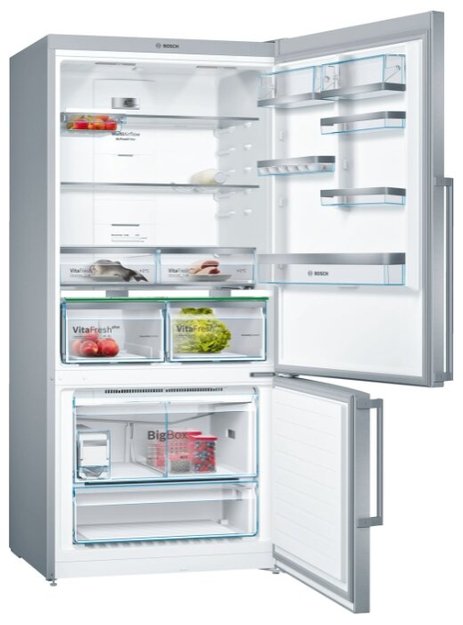 Холодильник с нижней морозильной камерой BOSCH KGN86AI30R (preview 2)