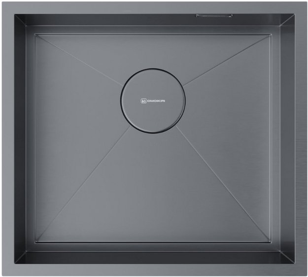 Мойка Omoikiri Kasen 49-16 INT GM (фото 1) Мойка Omoikiri Kasen 49-16 INT GM (preview 1)