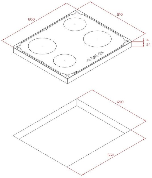 Индукционная варочная панель Teka IBR 64040 TTC BLACK (preview 8)