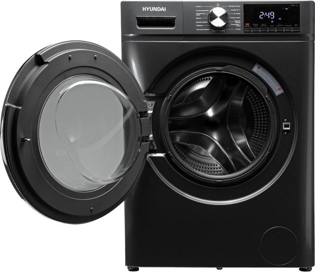 Стирально-сушильная машина Hyundai WFD8401 темно-серый (preview 6)