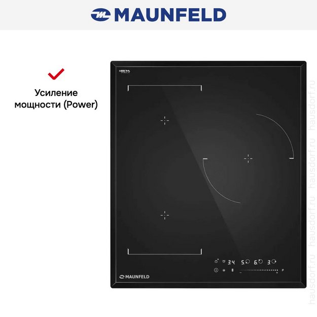 Индукционная варочная панель Maunfeld CVI453SBBK LUX Inverter (preview 8)