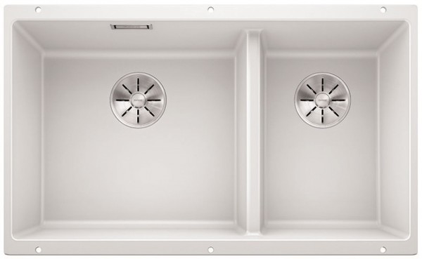 Мойка Blanco SUBLINE 430/270-U с отводной арматурой InFino® белый (preview 1)