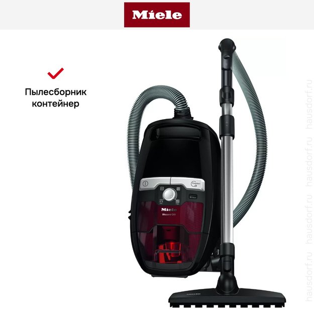 Пылесос Miele SKRR3 Blizzard CX1 Jubilee чёрный обсидиан (preview 7)