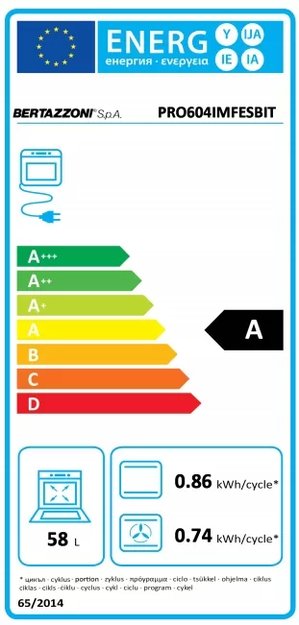 Варочный центр Bertazzoni PRO60 4 IMFE S BlT (preview 6)