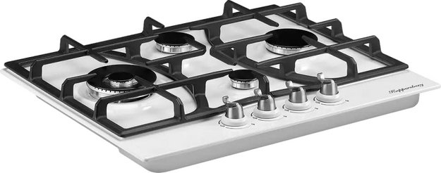 Газовая варочная панель Kuppersberg FS 604 W Silver (preview 2)