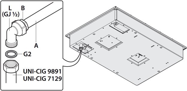 Газовая варочная панель Barazza 1PBF95 (preview 3)