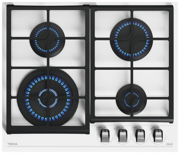 Встраиваемая газовая варочная панель Teka GZC 64321 XBN WHITE (preview 1)