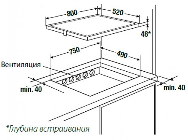 Индукционная варочная панель Kuppersbusch EKI 6340.2 F (preview 2)