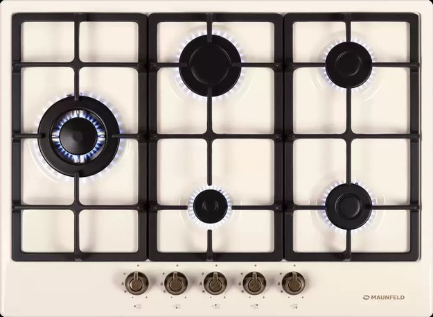 Газовая варочная панель MAUNFELD EGHE.75.33CBG1.R\G (preview 2)