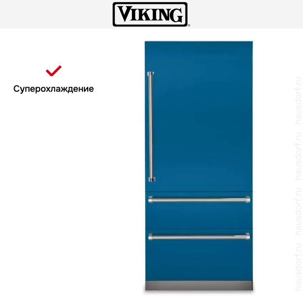 Встраиваемый холодильник с морозильной камерой Viking VBI7360WRAB (preview 11)