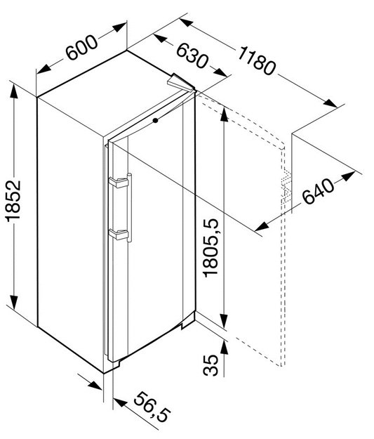 Морозильник Liebherr SGNesf 3063 Comfort NoFrost (preview 6)
