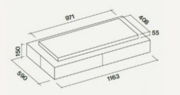 Встраиваемая вытяжка Falmec CIRCLE.TECH Vega 115 Isola White (600) (preview 3)