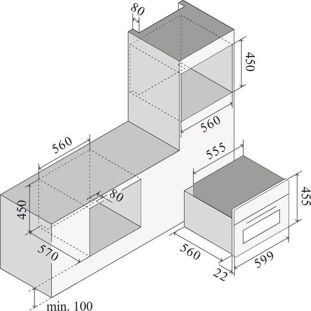 Духовой шкаф Ilve 645GHSW1/BK (preview 2)