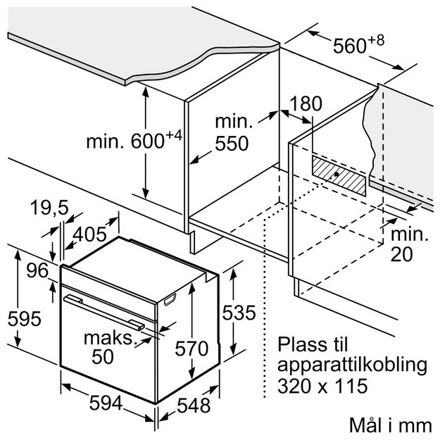 Духовой шкаф Bosch HBA533BS0S (preview 5)