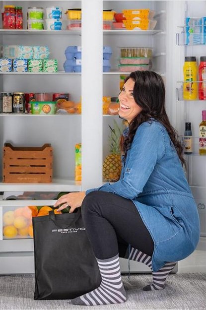 Холодильная камера Festivo 90 CM 90CM00431 (белый/нержавеющая сталь) (preview 4)