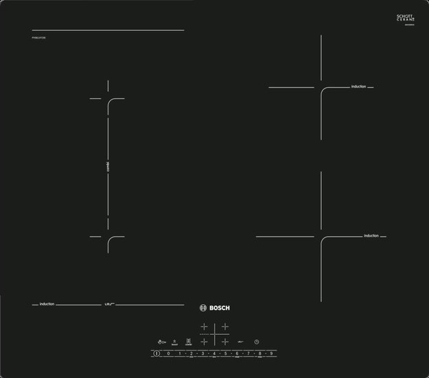 Индукционная варочная панель Bosch PVS611FC5Z (preview 1)